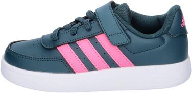 Кросівки adidas Breaknet Lifestyle Court для дітей та дорослих, білі, рожеві, чорні (36 2/3 EU)