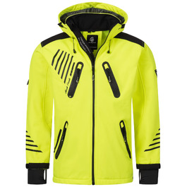 Чоловіча куртка софтшелл Rock Creek Outdoor Windbreaker H-140 S, неоново-жовта