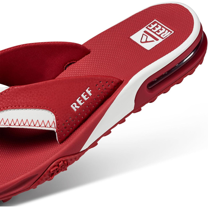 Шльопанці Reef Fanning Pregame для чоловіків, 43 EU, червоно-білі