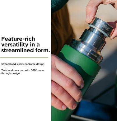 Термос Klean Kanteen TKPro-FW для напоїв, зелений, універсальний розмір
