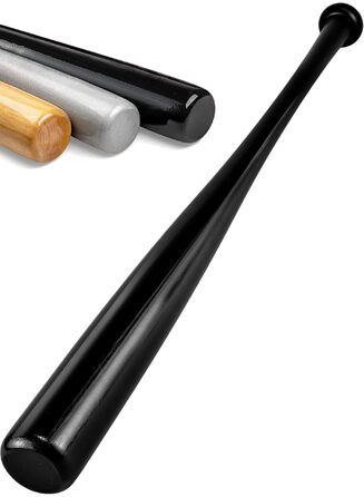 Біта для бейсболу Redfield з масиву дерева (76 см) - екологічна, чорна або натуральна