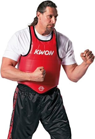 KWON Захист для тіла, жилет Wu Shu, подвійний, розмір XXL