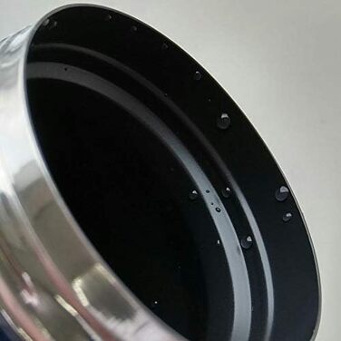 Kyocera TWIST TOP - ізольована пляшка для напоїв з керамічним покриттям, без шкідливих речовин, герметична, легка, стильна, перламутрово-біла, 500 мл