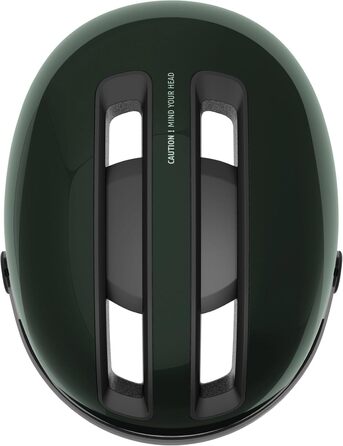 Велошолом ABUS Stadthelm HUD-Y ACE з візором і магнітним LED-ліхтарем, стильний, для чоловіків і жінок
