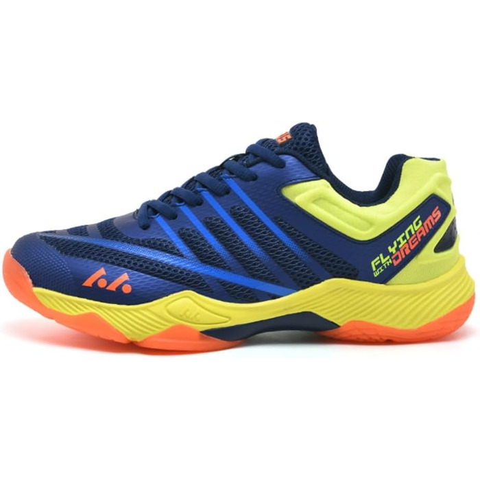 Кросівки для гандболу та інших видів спорту: дихаючі, з антиковзким покриттям, чоловічі та жіночі, для змагань та тренувань, білі, золоті, блакитні, жовті, розмір 44 EU