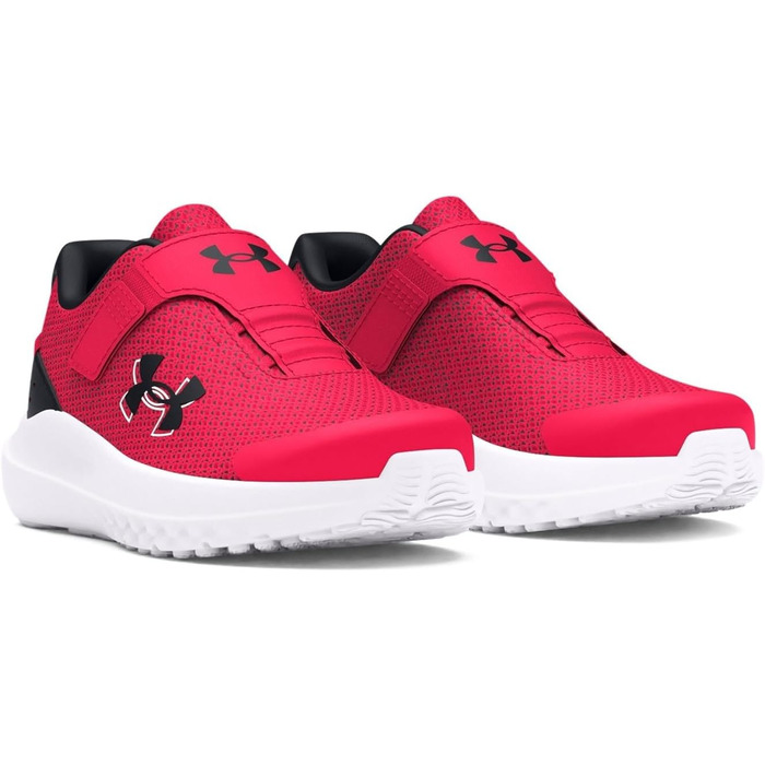 Кросівки для хлопців Under Armour Binf Surge 4 AC - Червоно-чорні (27 EU)