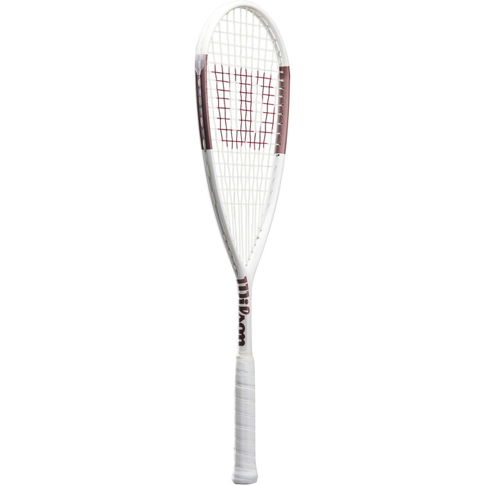 Сквош ракетка Wilson Tempest Lite для дорослих, біло-рожева, унісекс