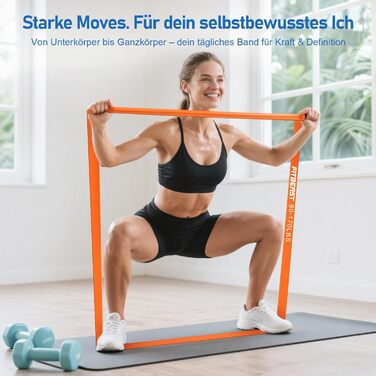 FitBeast Набір еластичних стрічок для фітнесу, гумок для тренувань з рукавичками та дверним анкером для силових тренувань та занять вдома (6 шт., 5-170 LBS)