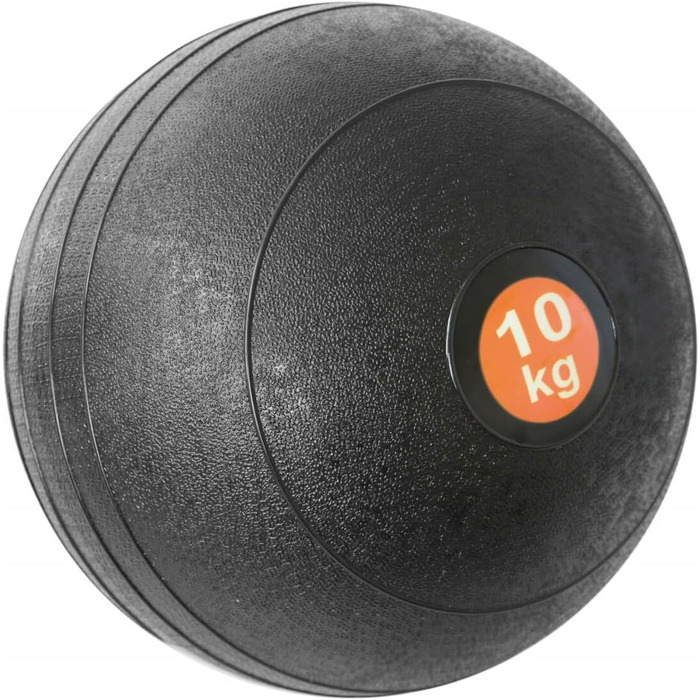 Sveltus Slam Ball для фітнесу, 10 кг, чорний, ударний м’яч для підлоги