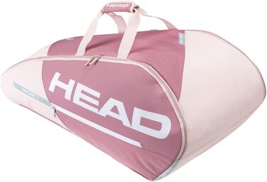 Тенісна сумка HEAD Tour Team 9R Supercombi рожево-біла