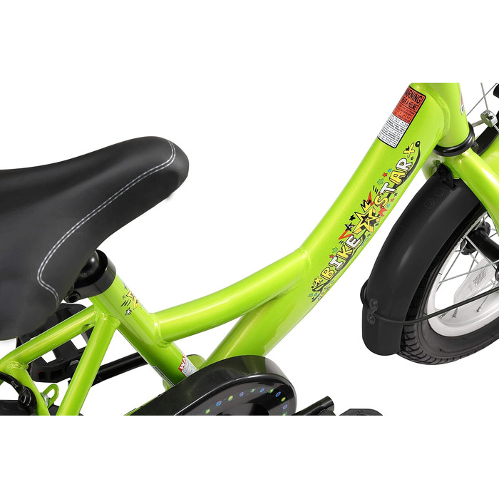 Дитячий велосипед BIKESTAR Classic 12 дюймів для дівчаток і хлопчиків від 3 років