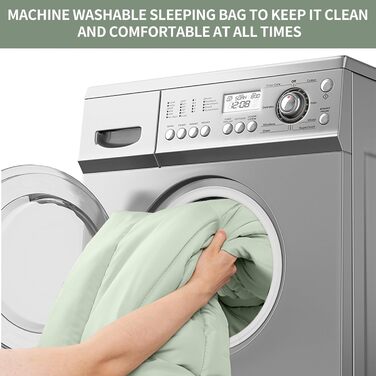 Спальний мішок Naturehike для дорослих та дітей, 3-4 сезони, водонепроникний, 190 x 75 см, зелений