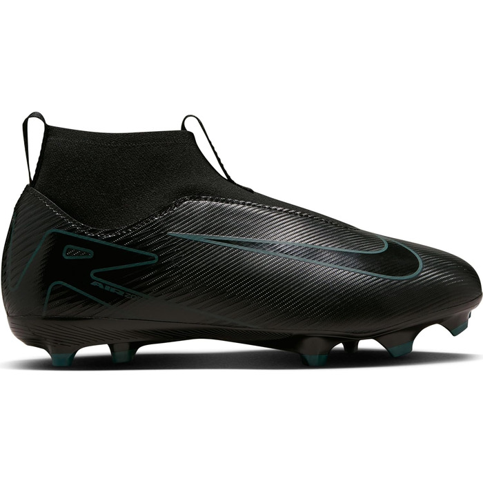 Кросівки для дітей Nike Zoom Superfly 10 Acad Fgmg, чорний/чорний/темно-зелений, 38 EU