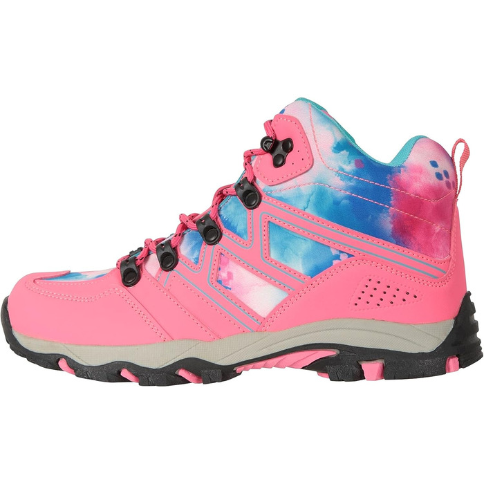 Дитячі трекінгові черевики Mountain Warehouse Oscar - рожеві, з високим підйомом, для туризму та прогулянок