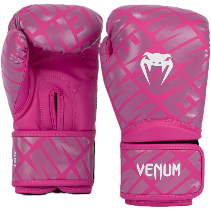 Боксерські рукавички Venum Contender White/Silver (Білий/Рожевий, 14 Oz, Contender 1.5 XT)