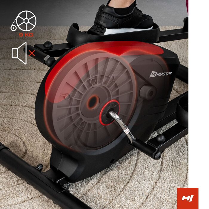 Орбітрек Hop-Sport HS-2050C Cosmo магнітний чорний/червоний