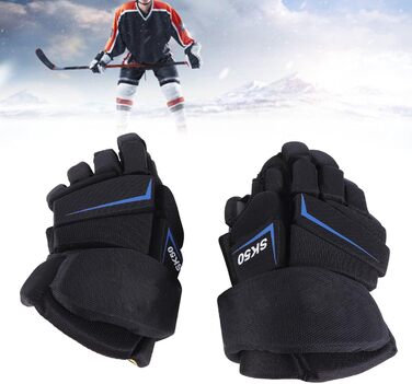 Ківш для хокею VGEBY, 1 пара. Дихаючі рукавички для хокею з захистом пальців, зручні рукавички з нейлону (22,86 см / 9 дюймів)