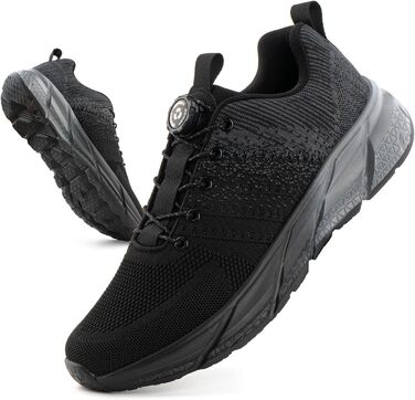 Кросівки Hitmars для чоловіків та жінок: спортивні, для бігу, повсякденні. Легкі, дихаючі, з повітряною подушкою. Розміри EU 36-47 (J33 Grey, 44 EU)