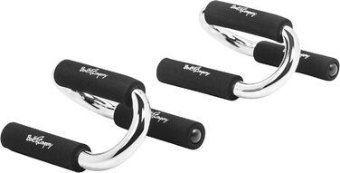 Стенд для віджимань Bad Company Premium з м'якими ручками | Паралелетки для тренування верхньої частини тіла | Стенд для віджимань