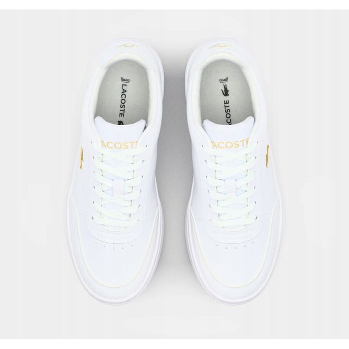 Жіночі шкіряні кросівки Lacoste Court Pro 225 3 Sfa, білі (артикул 750SFA0071216), розмір 38