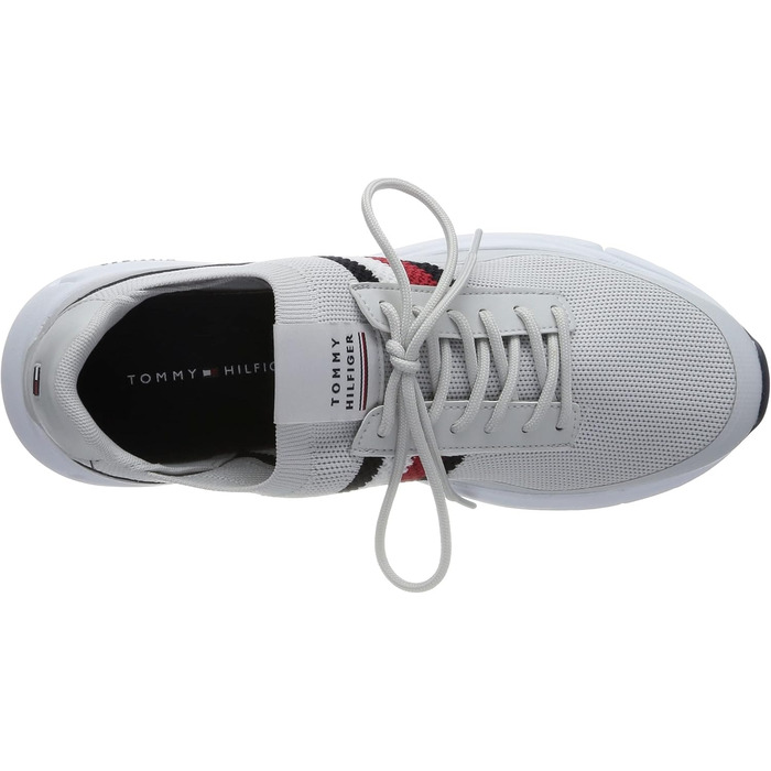 Кросівки Tommy Hilfiger чоловічі, сірі, легкі, Knit Runner, 44 EU