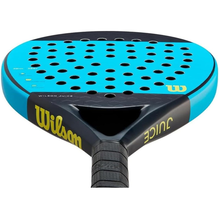 Падельна ракетка Wilson Juice WR070911U, синя, унісекс, розмір 2 EU