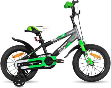 Дитяче велосипед JOYSTAR Berry 12/14/16/20 дюймів для хлопчиків та дівчаток 2-11 років (зелений)