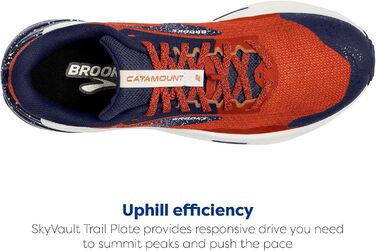 Чоловічі кросівки для трейлраннінгу Brooks Catamount 2, 43 EU, помаранчеві