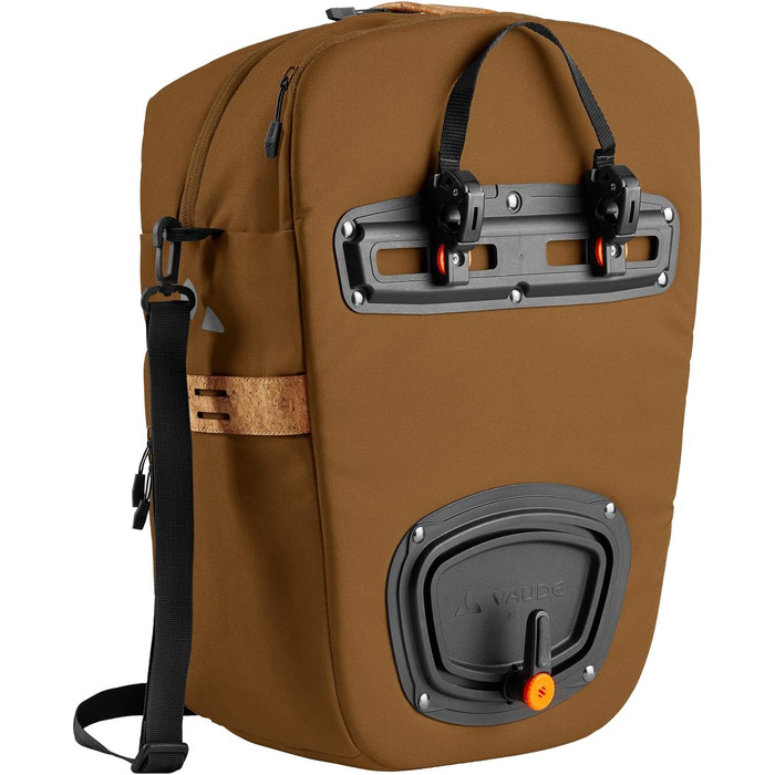Велосипедна сумка на багажник Vaude eBack Single Unisex, універсальна, коричнева (умбра)