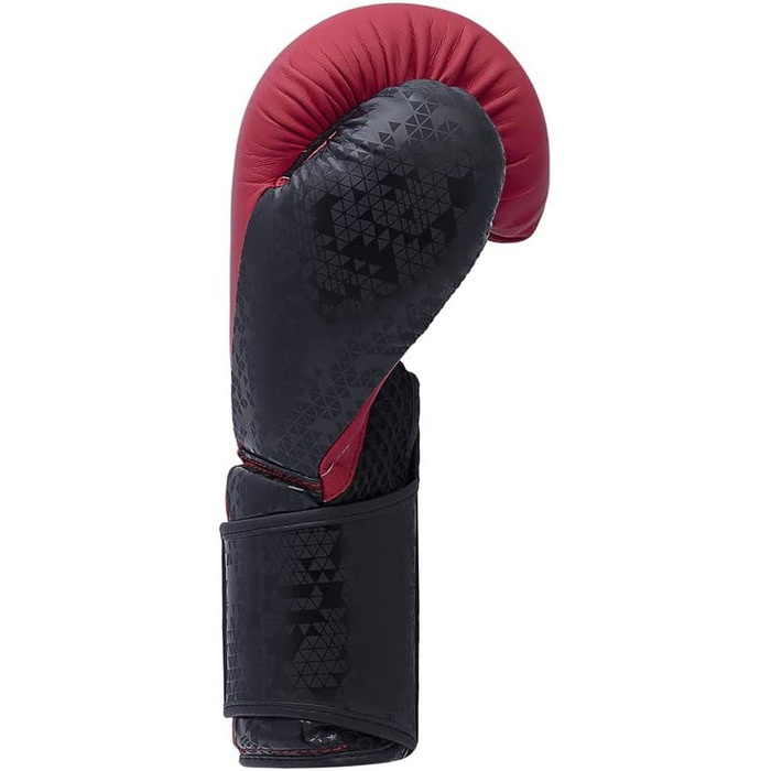 Боксерські рукавички adidas Combat 50, 12 унцій, червоно-чорні