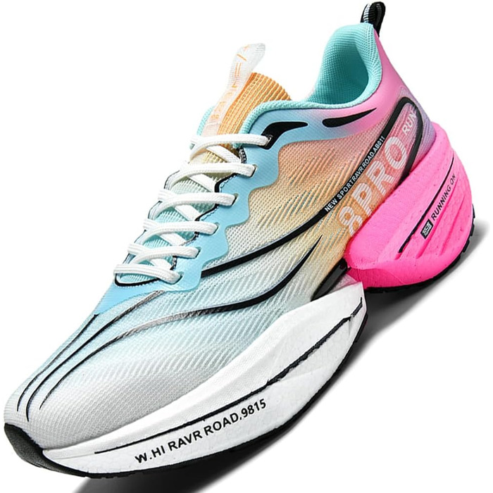 Дитячі кросівки для дівчаток, бігові та для ходьби, спортивні, дихаючі, легкі, для активного відпочинку, чорні, розмір 36, 38/38.5 EU, Рожевий