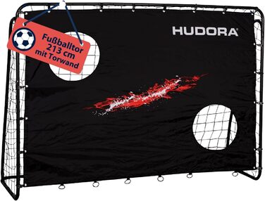 Футбольні ворота HUDORA Trainer з мішенями, для дітей і дорослих, міцні, всепогодні, для тренувань і відпочинку