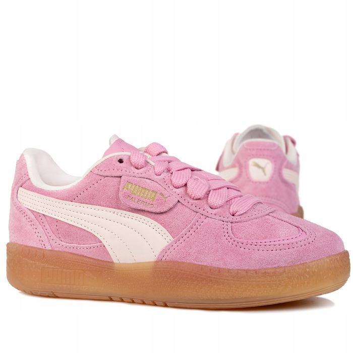 Жіночі спортивні кеди Puma на платформі, шкіряні, розмір 36
