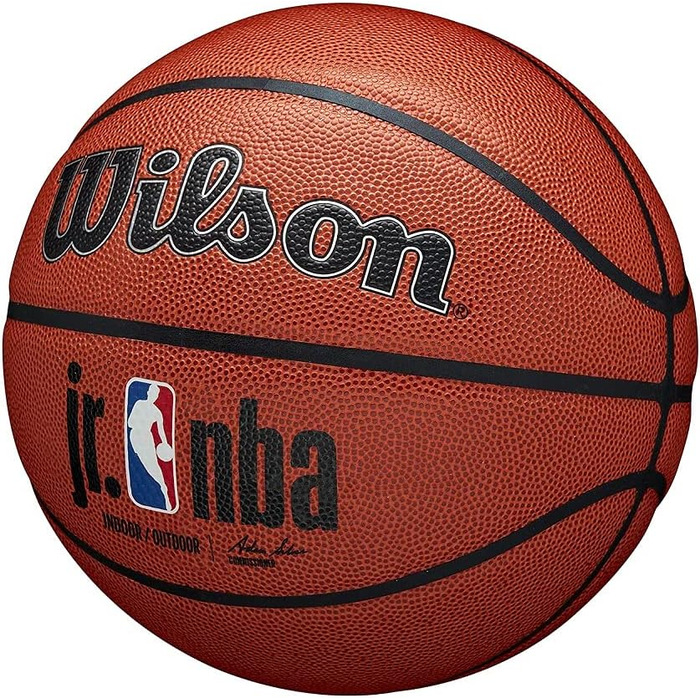 Баскетбольний м'яч Wilson Jr NBA Outdoor №6, коричневий, універсальний