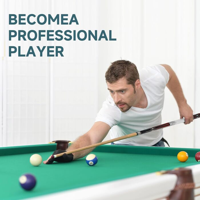 Кю HomeSeason для більярдного столу: кий 58'' з чохлом, LED підсвічуванням