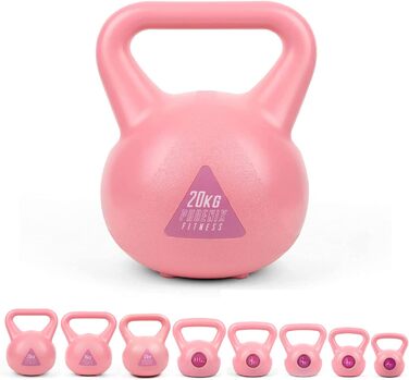 Вінілова гиря Phoenix Fitness для силових та кардіотренувань, важка вага
