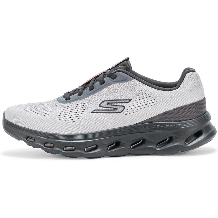 Чоловічі кросівки Skechers Go Walk Glide-Step 2.0 Vic, сірий/чорний, 45 EU