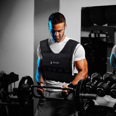 Утяжелитель 5BILLION FITNESS Monstervest (1-20 кг) для силових тренувань, чорний