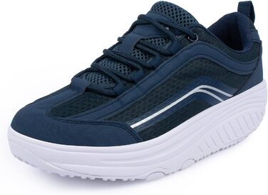 Зручні шкарпетки Aerosoft Walker з пам'яттю форми, для жінок та чоловіків, знімні устілки (Морський, 42 EU)