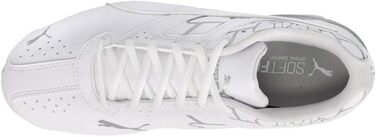 Кросівки жіночі PUMA Tazon 6 для тренувань (42 EU, білий/срібло Puma)