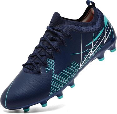 Чоловічі футбольні бутси для штучного покриття, дитячі тренувальні кросівки, спортивне взуття для футболу та відпочинку на природі, розмір 39-45, блакитні