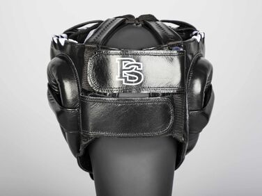Захист голови Paffen Sport PRO Mexican для боксу, кікбоксингу, муай-тай (M/L, чорний)