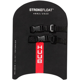 Плавучий поплавок Huub Strokefloat A2 2024, чорний/сірий, для плавання