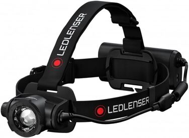 Ліхтар налобний Ledlenser H15R Core, чорний