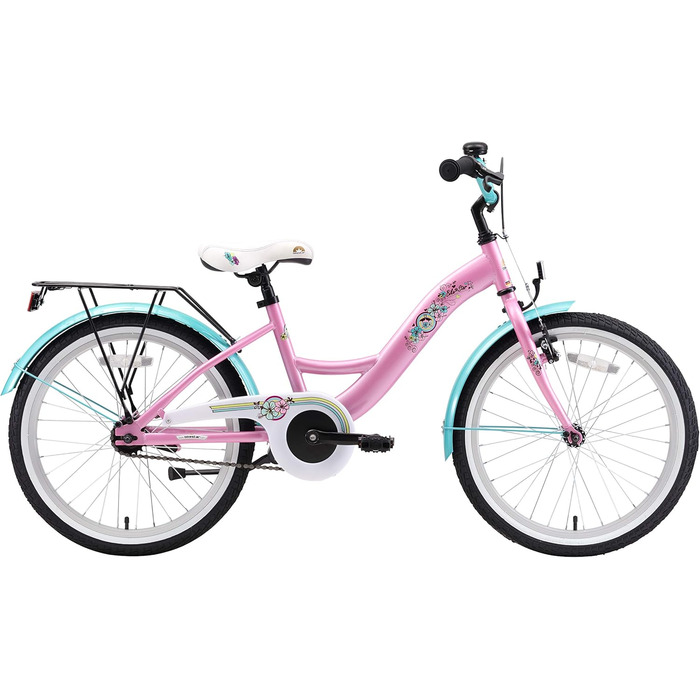 Дитячий велосипед BIKESTAR для дівчат, 20 та 24 дюйми, від 6 і 9 років, легка рама, безпечний, німецька якість
