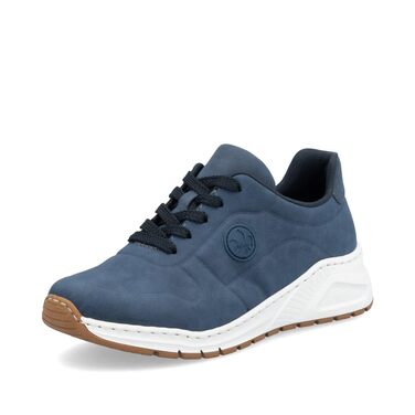 Кросівки жіночі Rieker M4903 Skater сині, 40 EU, широка колодка, з вийманою устілкою