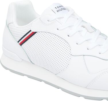 Чоловічі кросівки Tommy Hilfiger Runner Icon Leather FM0FM05740, шкіра, розмір 42 EU, білі