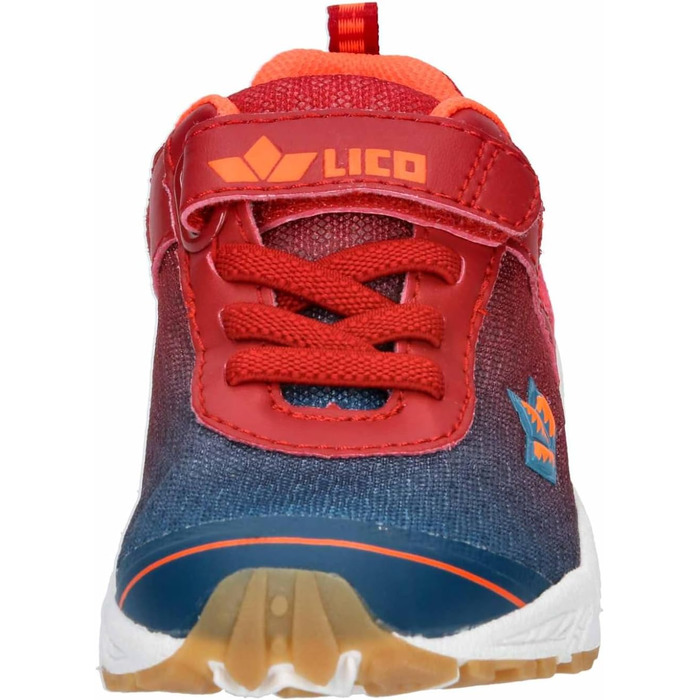 Дитячі спортивні зальні туфлі Lico Barney (39 EU, червоний, блакитний, помаранчевий)