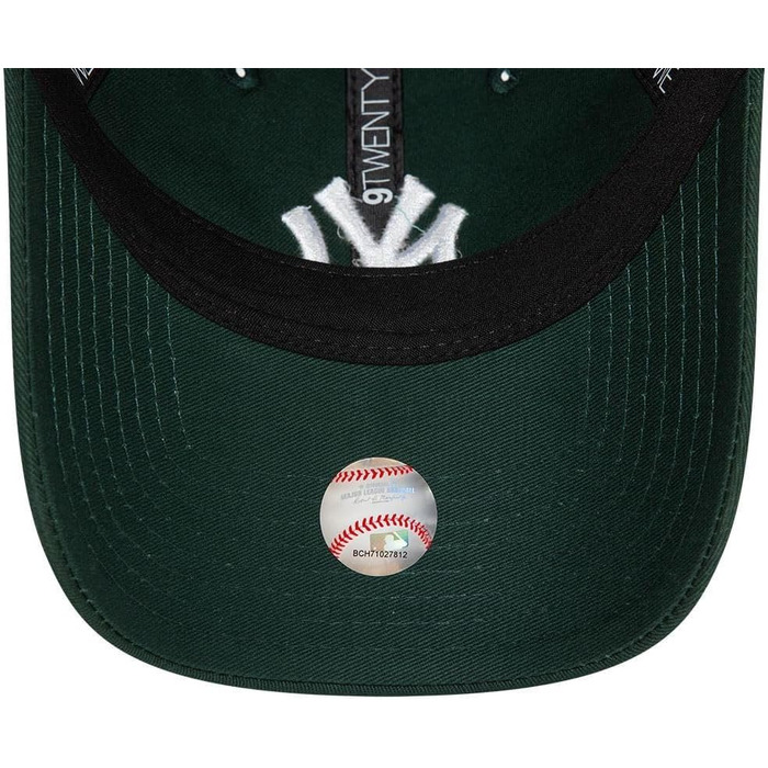 Кепка New Era MLB League Essential 9Twenty New York Yankees, регульована, зелена, один розмір