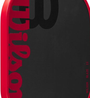 Падл для піклболу WILSON Blaze Series, 6,4 см, чорний/червоний